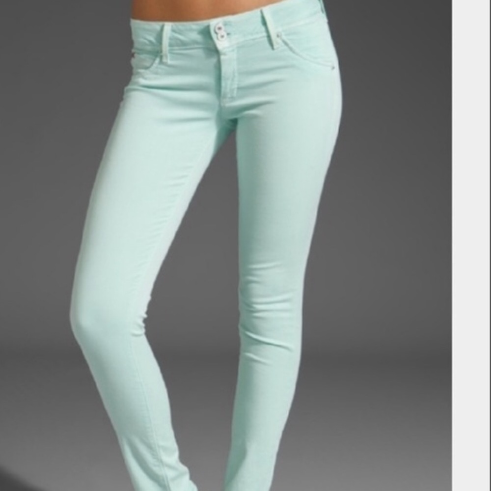 Hudson Mint Green Jeans